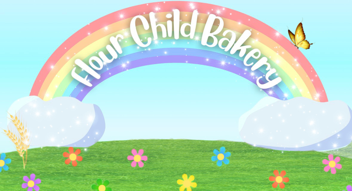 Flour Child Bakery rainbow mark